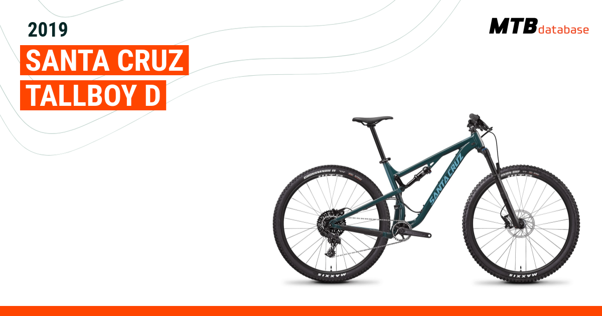 2019 Santa Cruz Tallboy D Specs Reviews Images Mountain Bike