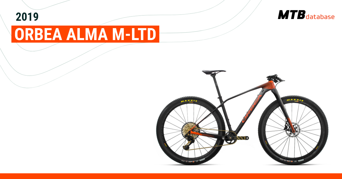 2019 Orbea Alma M LTD Specs Reviews Images Mountain Bike