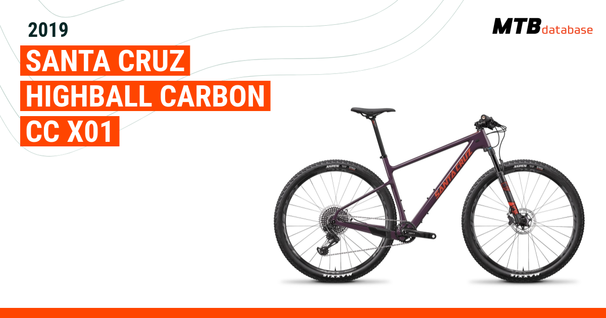 2019 Santa Cruz Highball Carbon CC X01 Specs Reviews Images