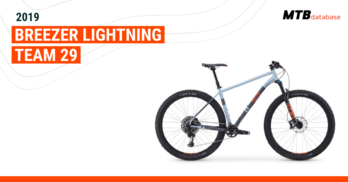 2019 Breezer Lightning Team 29 - Specs, Reviews, Images - Mountain Bike  Database