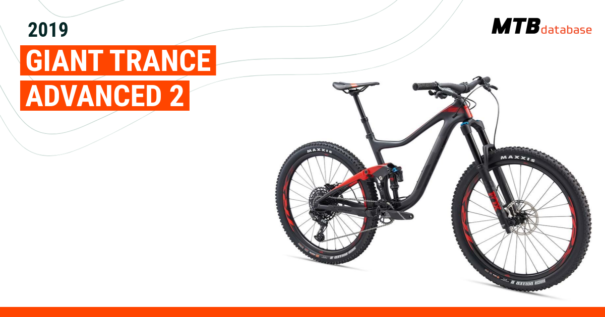 2019 giant sales trance 2 specs