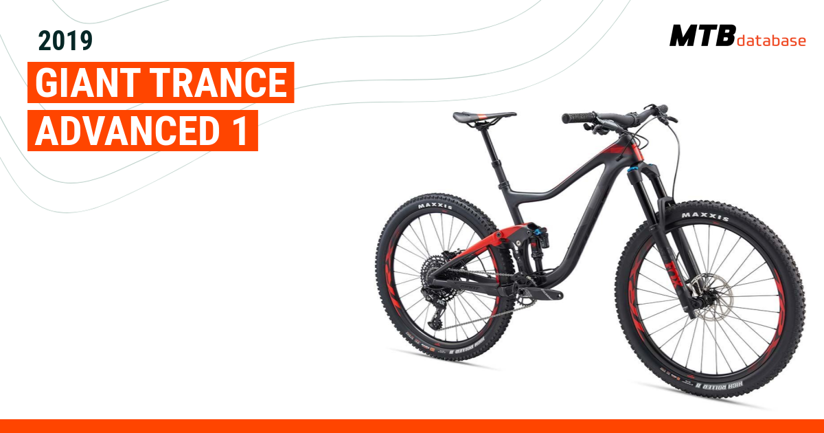 Giant trance advanced cheap pro 1 2019