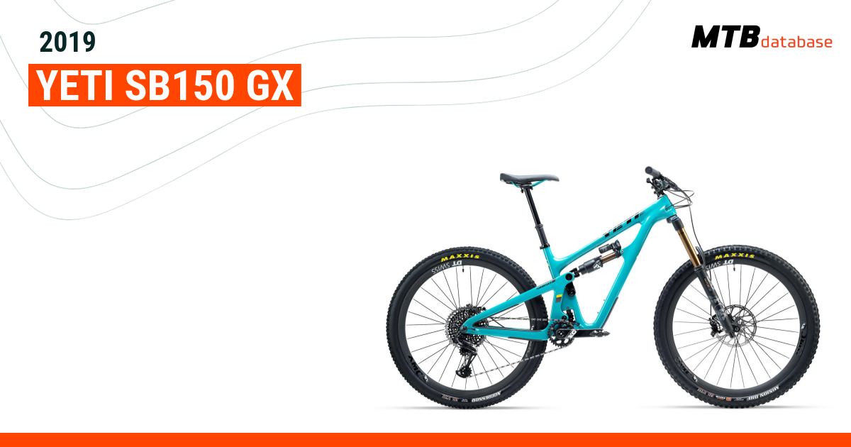 Yeti sb150 hot sale gx