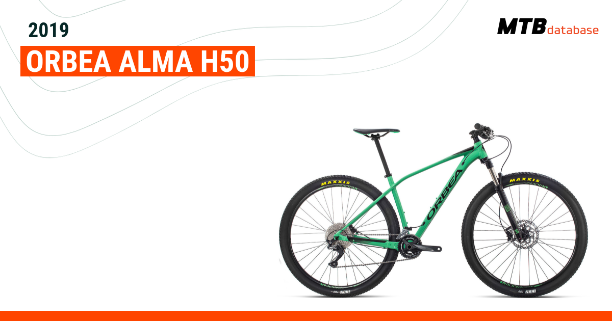 2019 Orbea Alma H50 Specs Reviews Images Mountain Bike Database