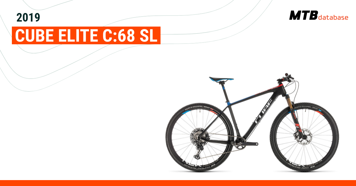 voor tong Nest 2019 Cube Elite C:68 SL - Specs, Reviews, Images - Mountain Bike Database