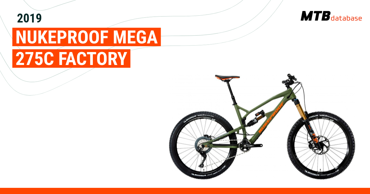 Nukeproof mega 275 carbon factory online bike