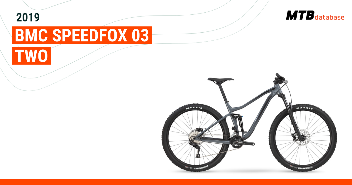 2019 BMC Speedfox 03 Two Specs Reviews Images Mountain Bike