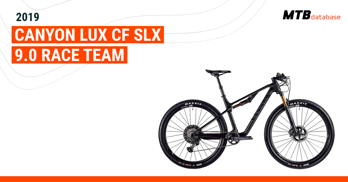 Canyon lux cf slx online 9.0 pro race 2019