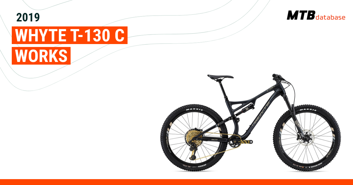 Whyte cheap t130 2019