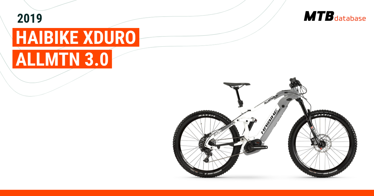 Haibike xduro discount allmtn 3.0 2018