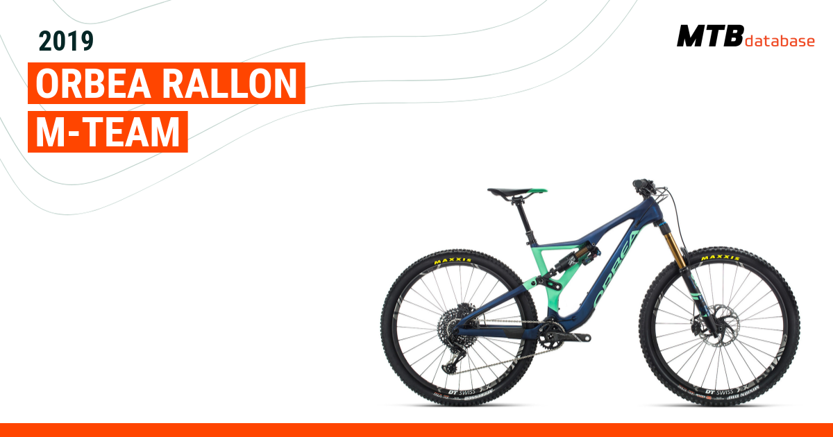 Orbea rallon team 2019 hot sale