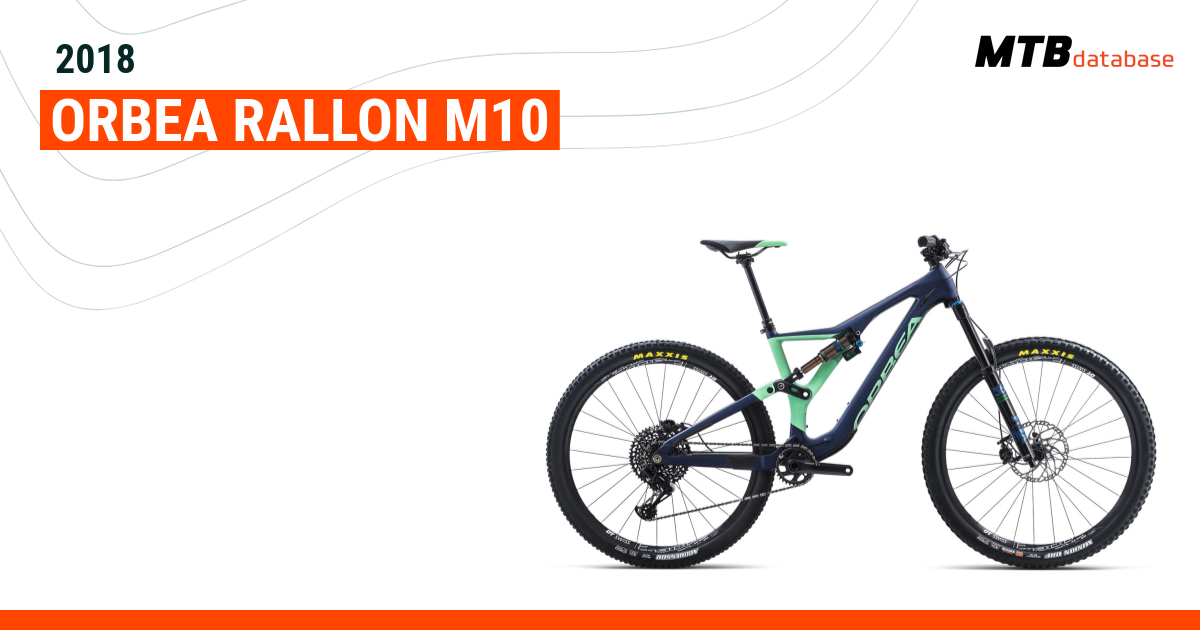 Orbea rallon m10 deals 2018