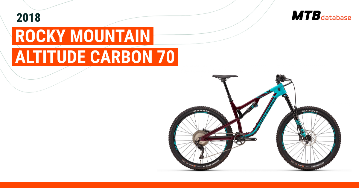 Rocky mountain altitude discount carbon 70 2018