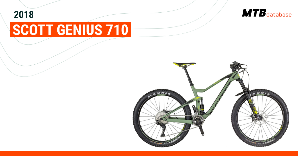 Scott genius cheap 710 plus 2018