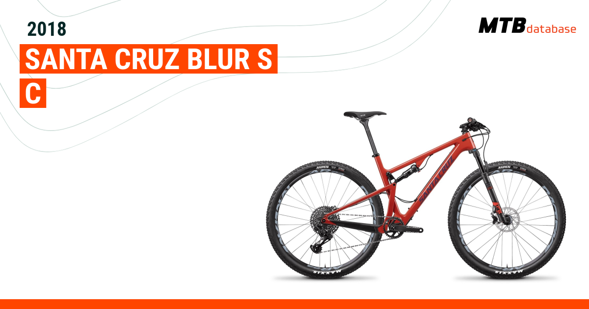 2018 Santa Cruz Blur S C Specs Reviews Images Mountain Bike