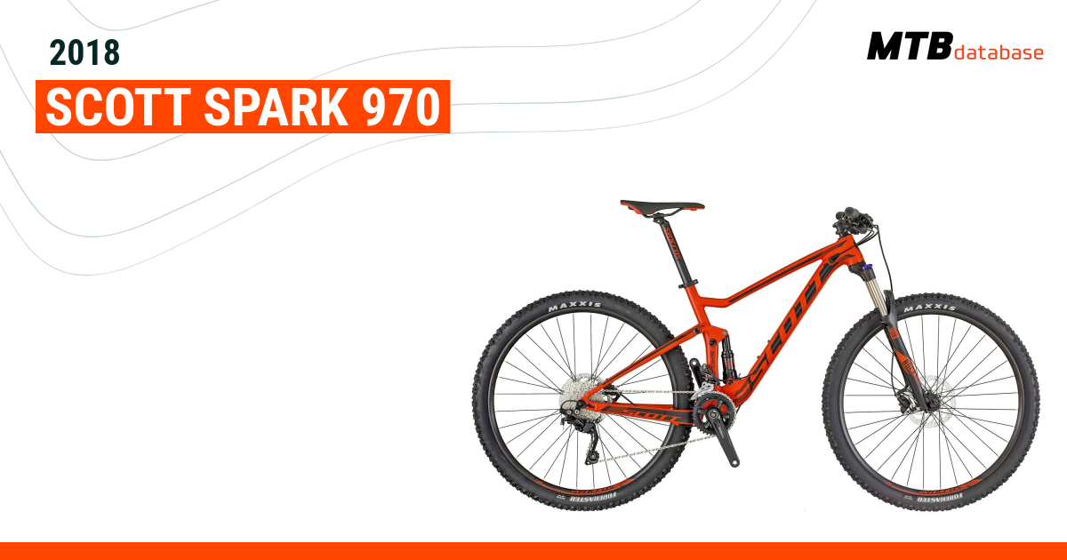 2018 scott best sale spark 970