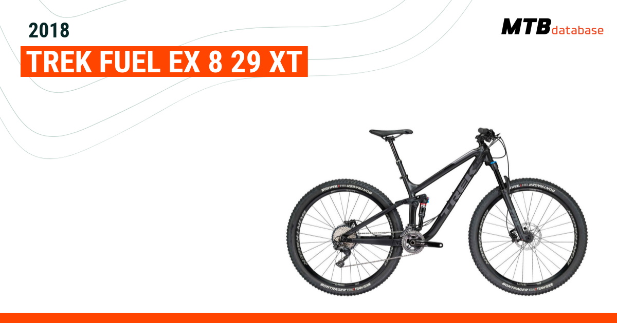 2018 Trek Fuel EX 8 29 XT Specs Reviews Images Mountain Bike