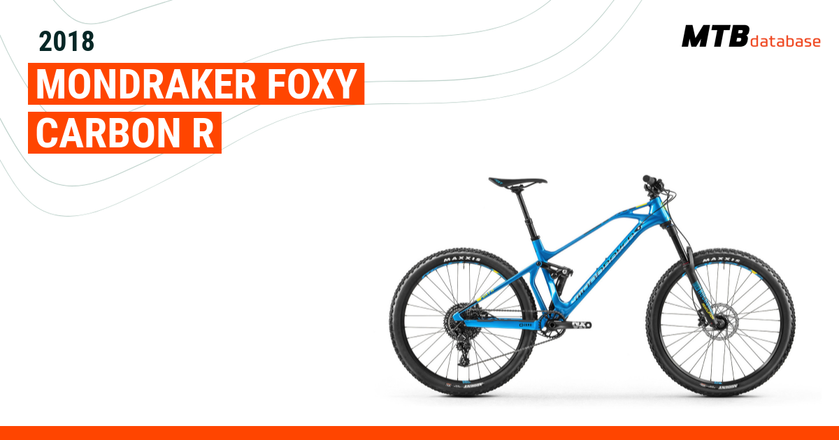 Mondraker foxy r discount 2018