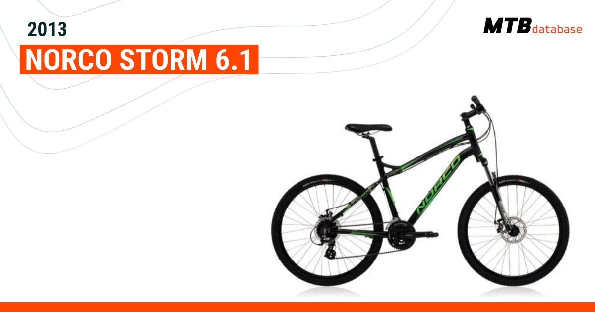 2013 Norco Storm 6.1 Specs Reviews Images Mountain Bike Database