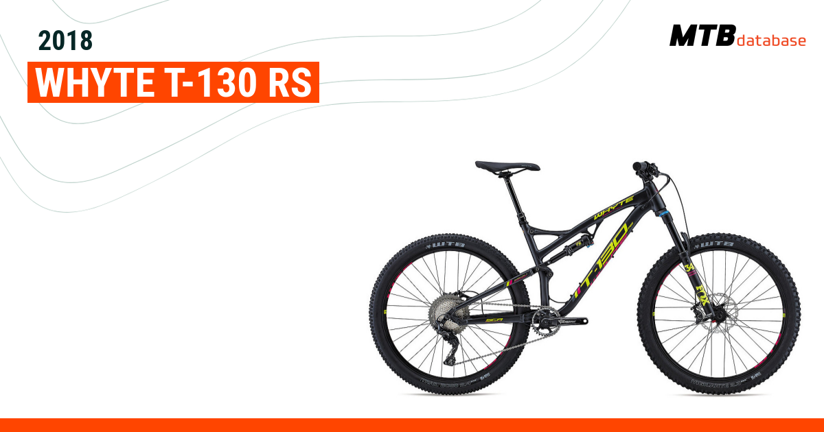 Whyte t130rs cheap