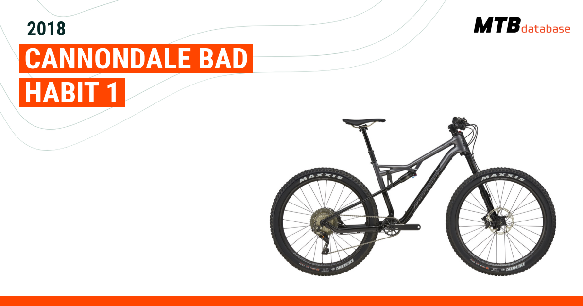 2018 Cannondale Bad Habit 1 Specs Reviews Images Mountain Bike Database