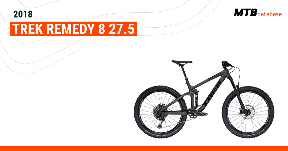 2018 Trek Remedy 8 27.5 Specs Reviews Images Mountain Bike