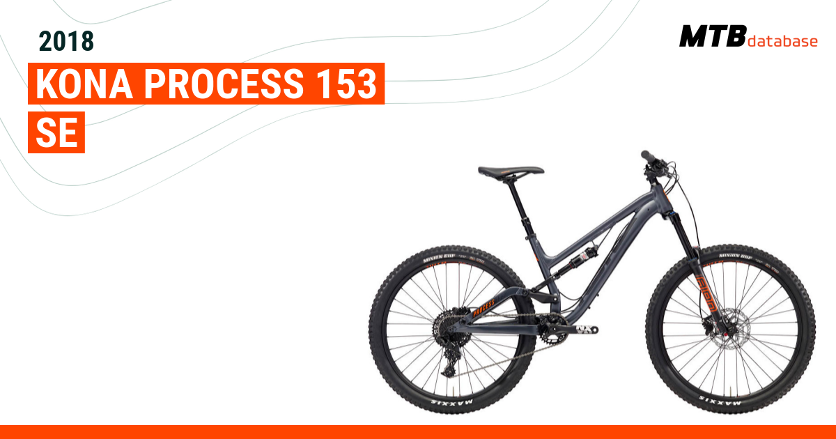 2018 Kona Process 153 SE Specs Reviews Images Mountain Bike