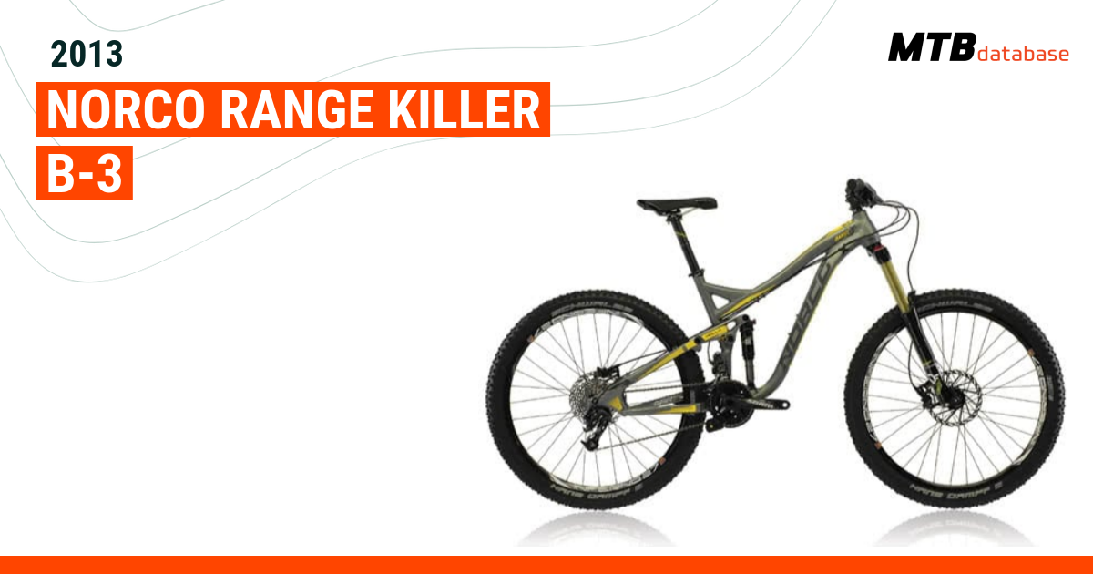 2013 Norco Range Killer B 3 Specs Reviews Images Mountain Bike Database