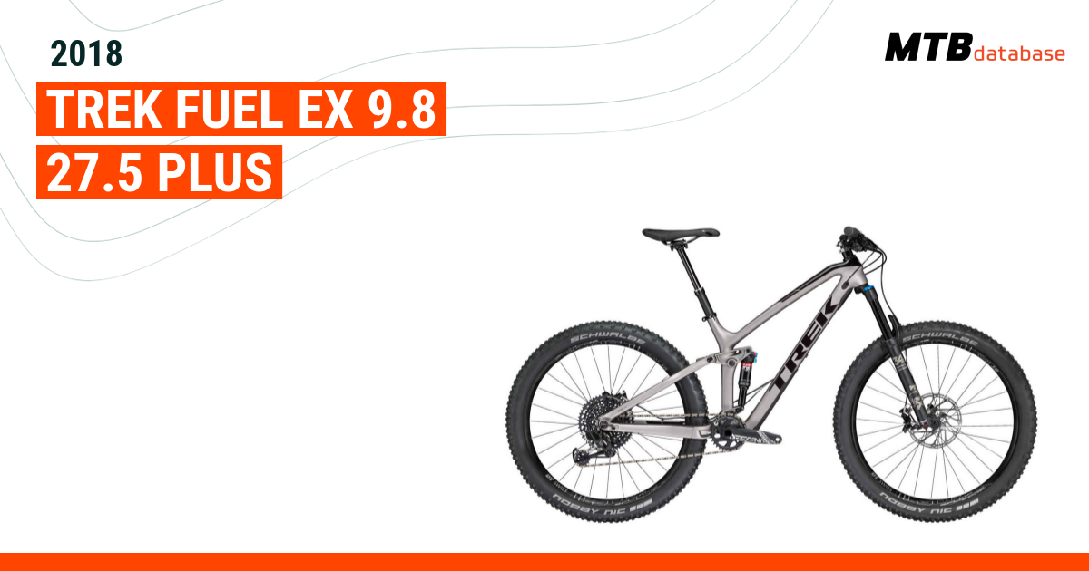 Trek fuel ex cheap 9.8 27.5 plus 2018