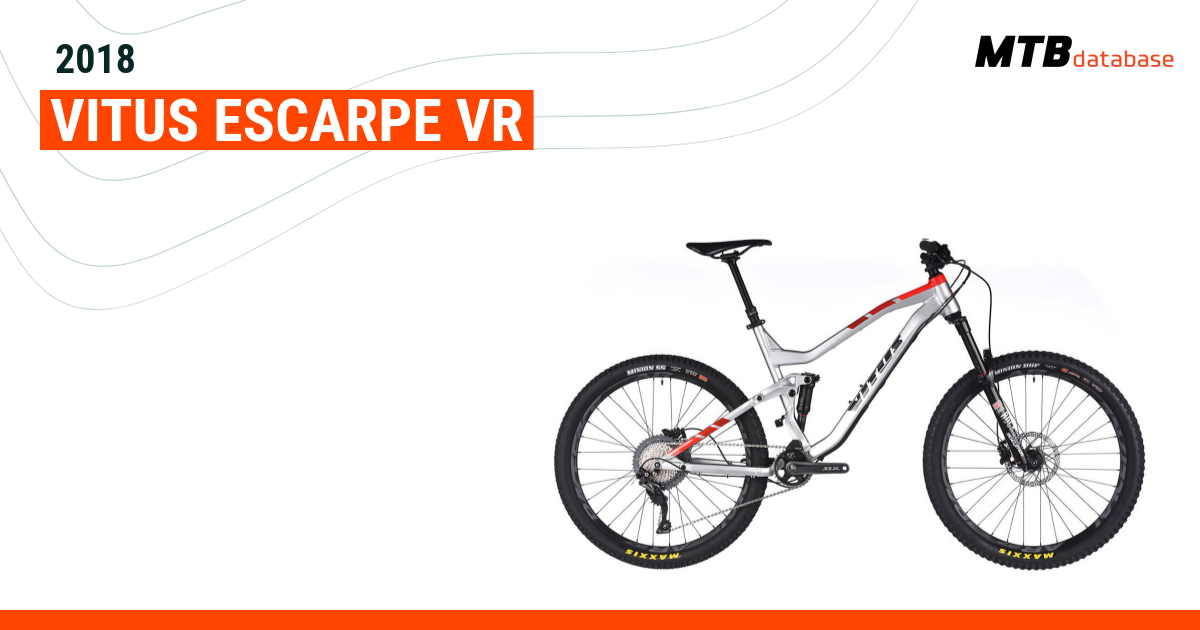 2018 vitus 2024 escarpe vr