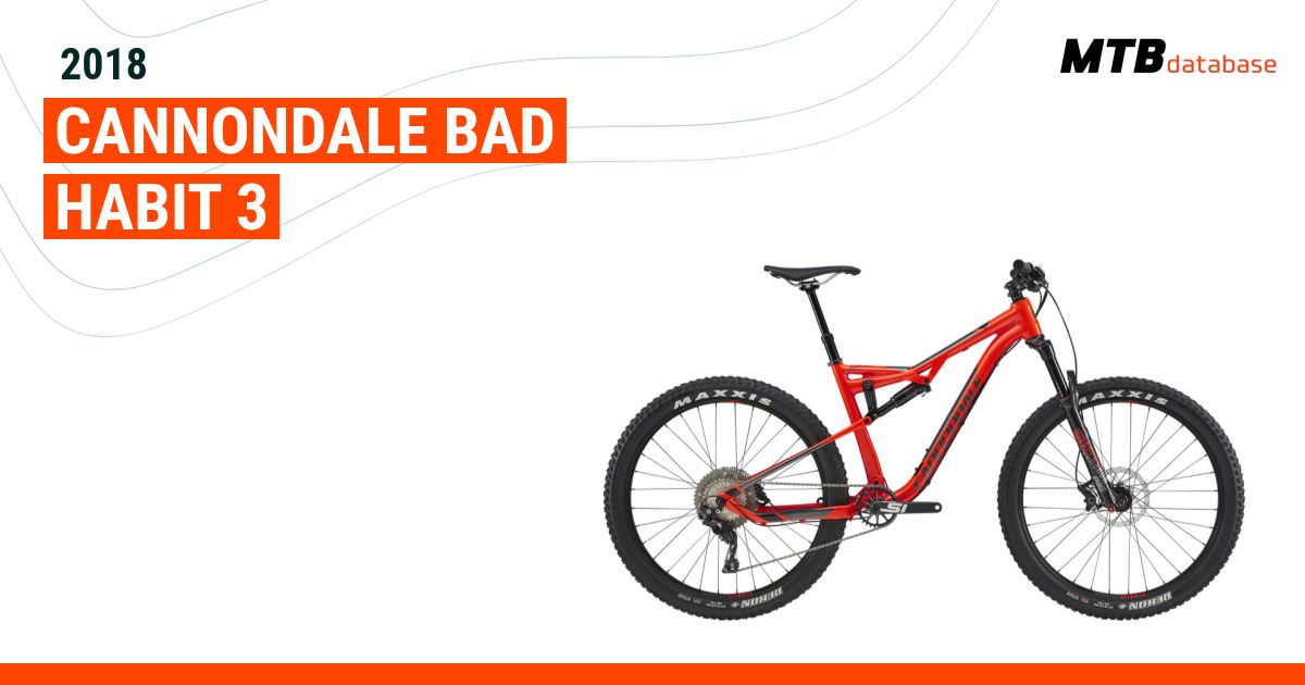 Cannondale habit best sale 3 2018