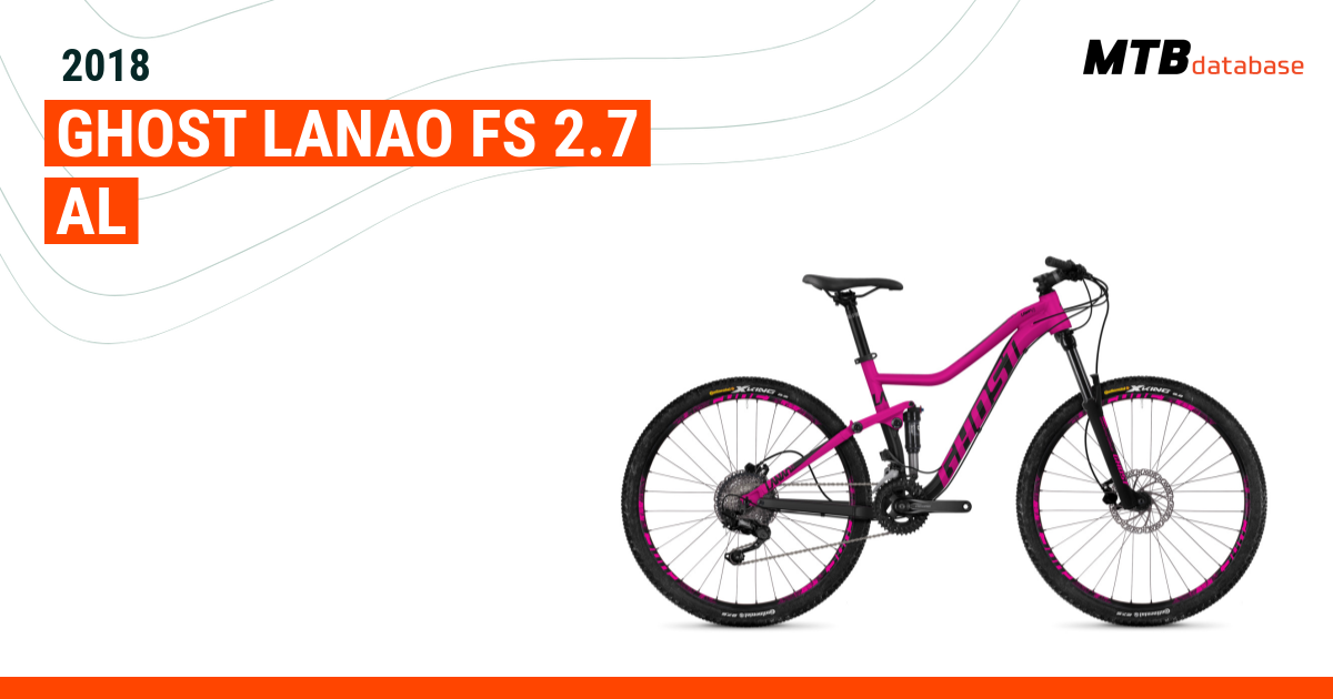 Ghost lanao fs 2025 2.7 27.5 women's bike