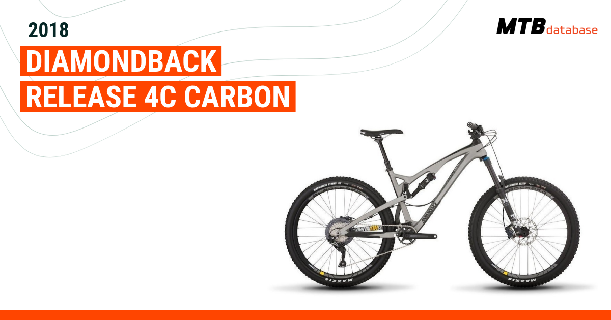 Diamondback release 4c store carbon mountain bike