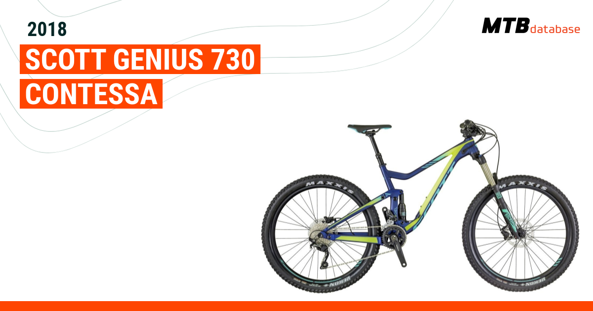 2018 etat Scott Genius 730 Specs