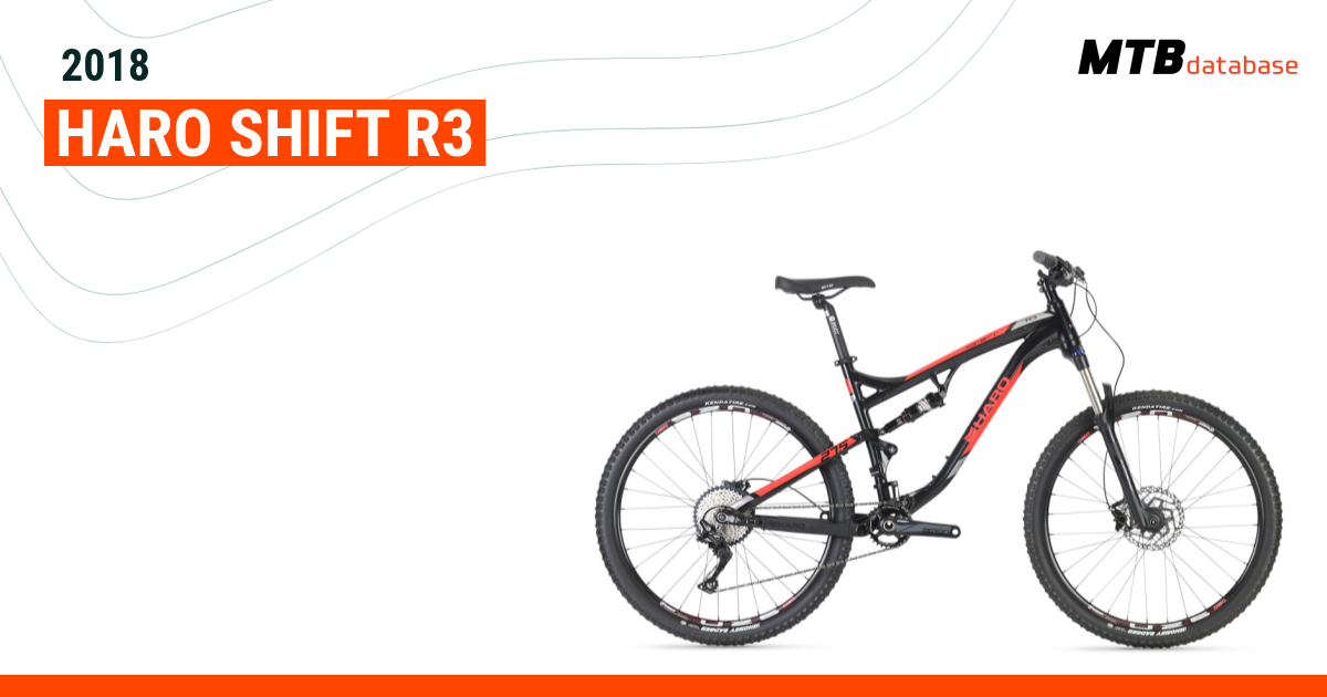 2018 Haro Shift R3 Specs Reviews Images Mountain Bike Database