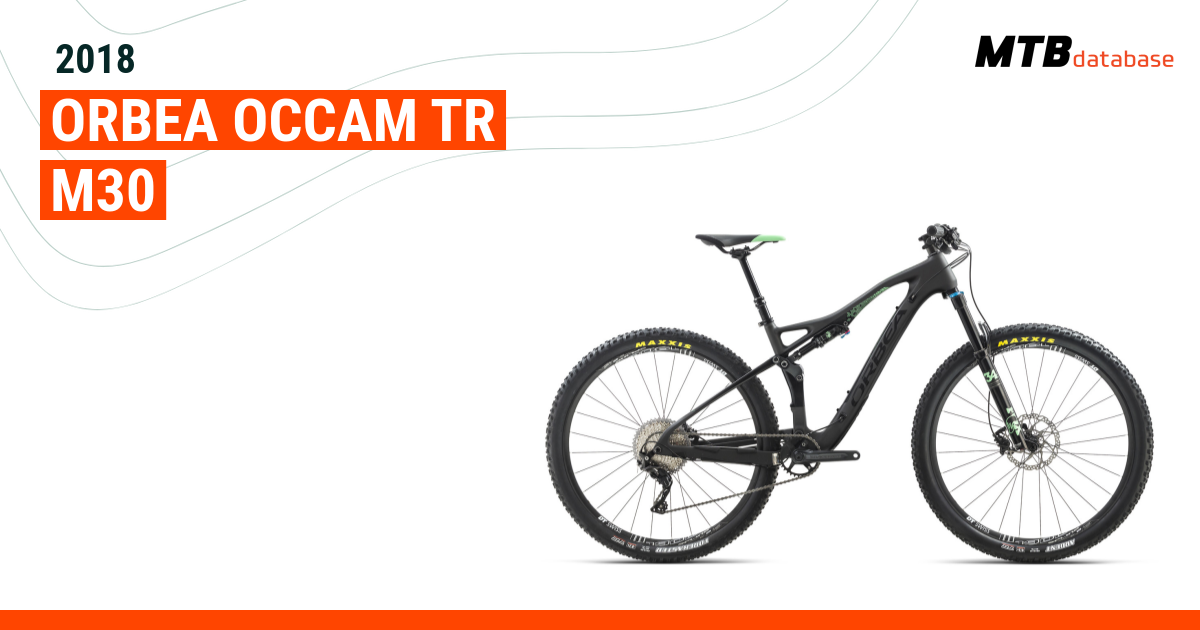 2018 Orbea Occam TR M30 Specs Reviews Images Mountain Bike