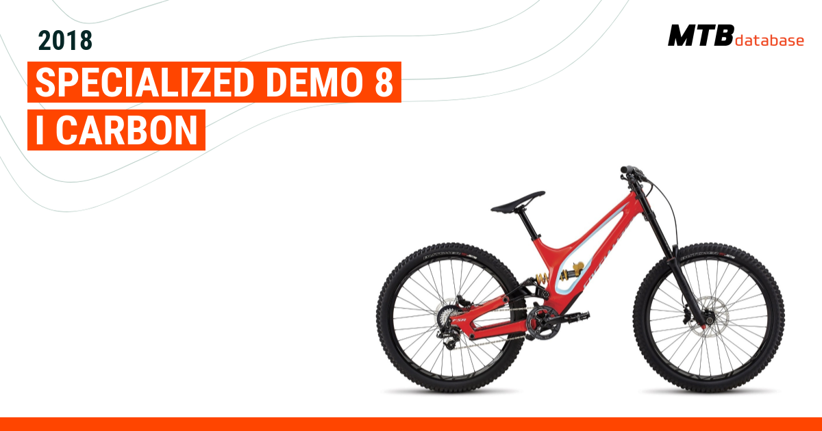 Specialized demo 8 store carbon 2018