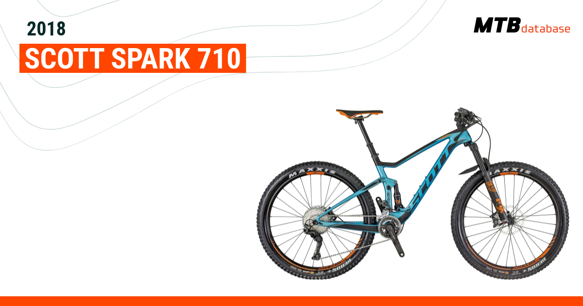 Scott 710 hot sale spark 2018