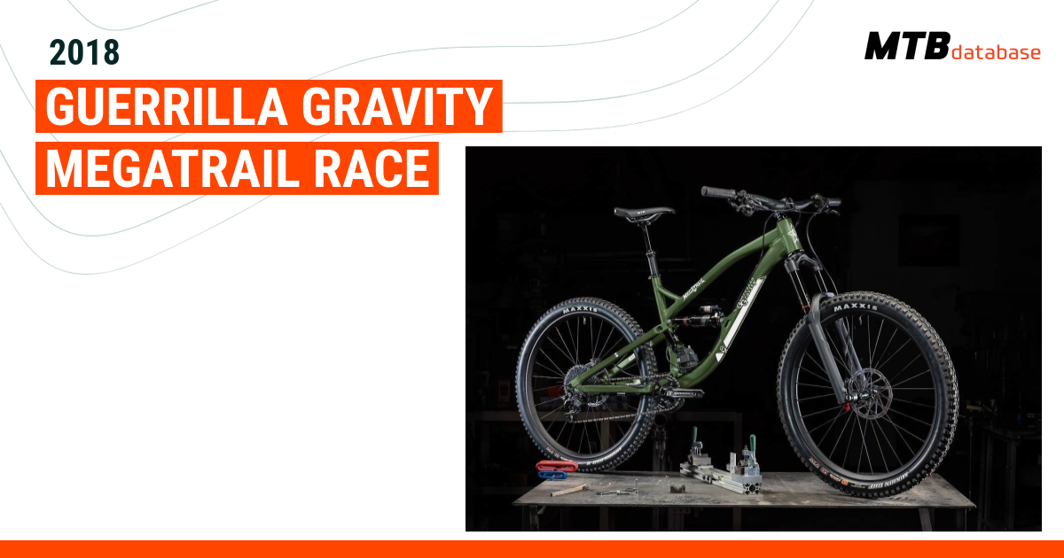 2018 Guerrilla Gravity Megatrail Race Specs Reviews Images Mountain Bike Database