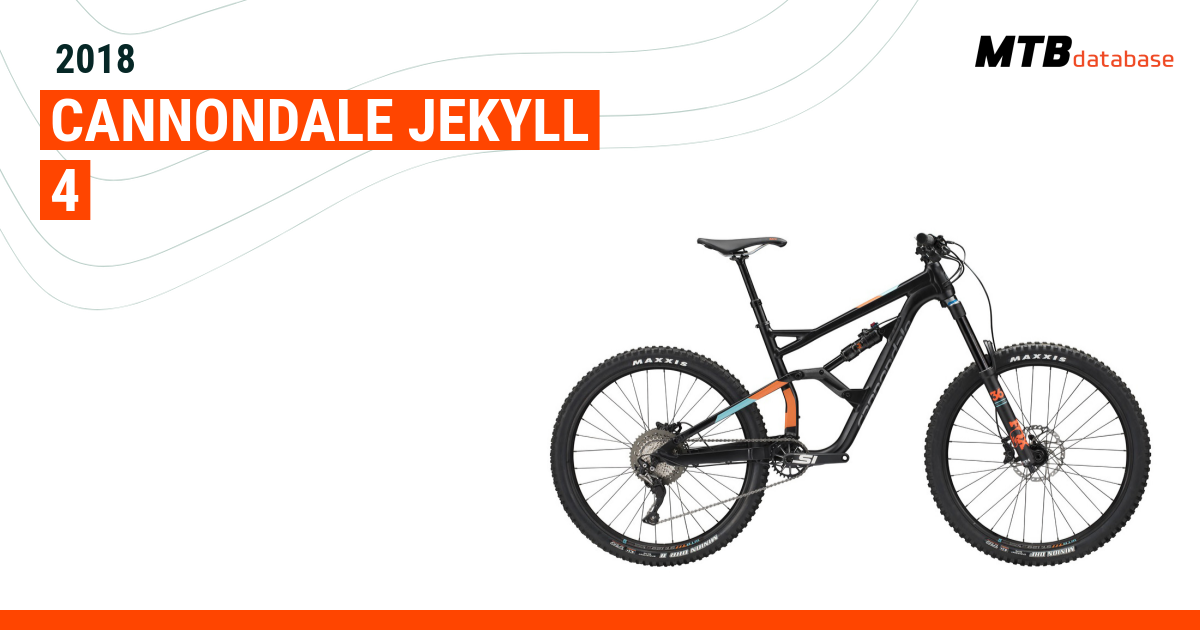 2018 Cannondale Jekyll 4 Specs Reviews Images Mountain Bike