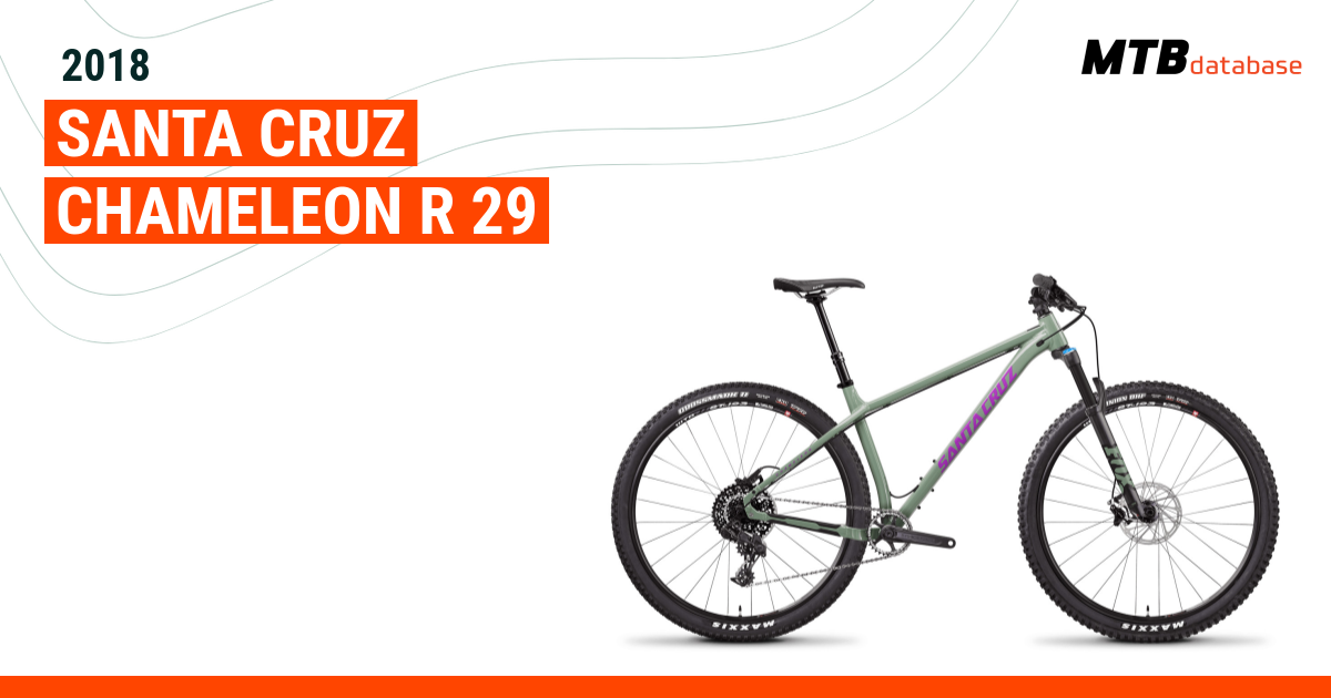 2018 santa cruz hot sale chameleon blue book