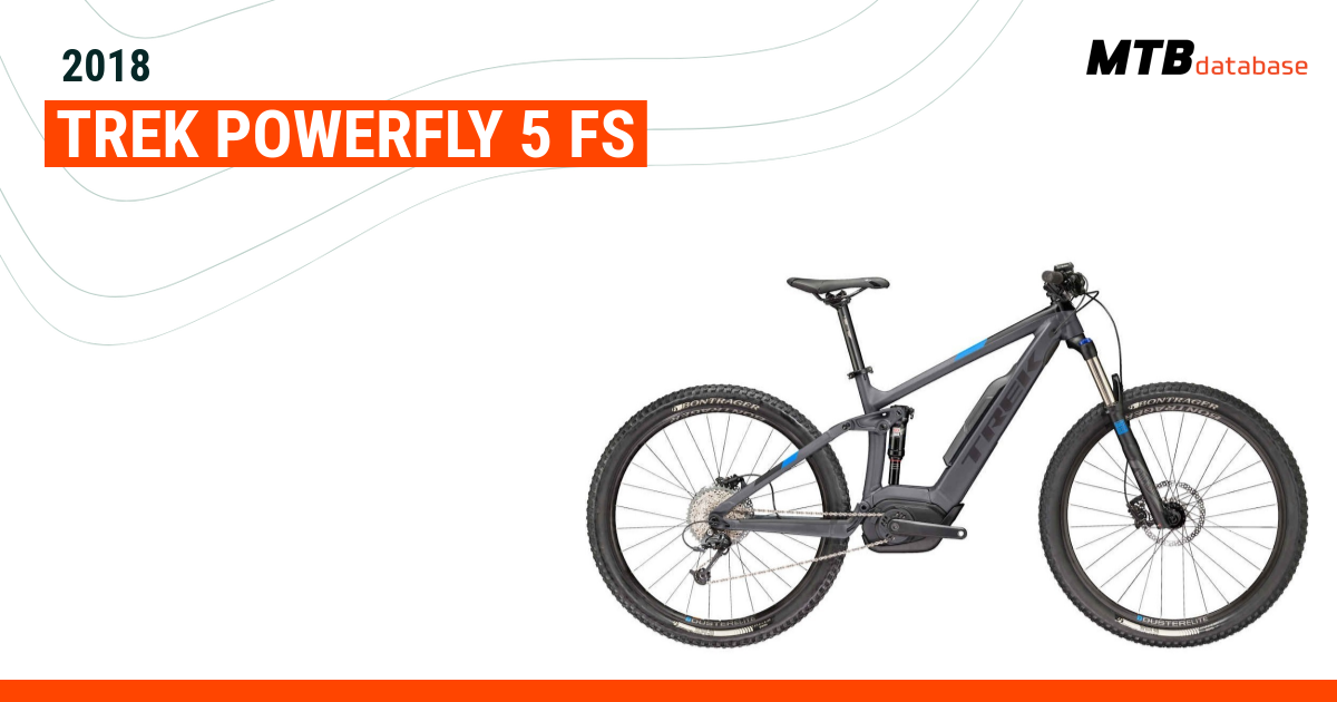 Trek powerfly 5 2018 specs sale