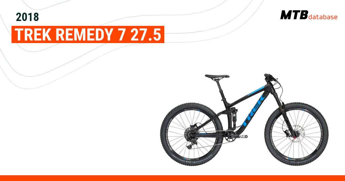 Trek remedy best sale 2018 specs