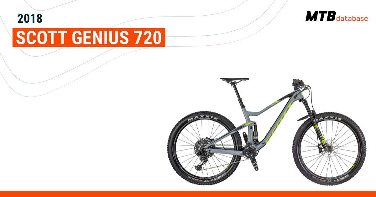 Scott genius 720 clearance 2018