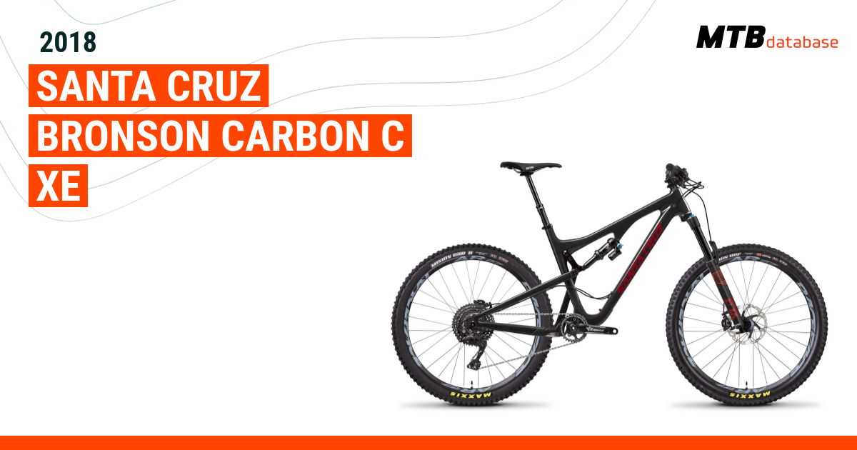 2018 Santa Cruz Bronson Carbon C XE Specs Reviews Images