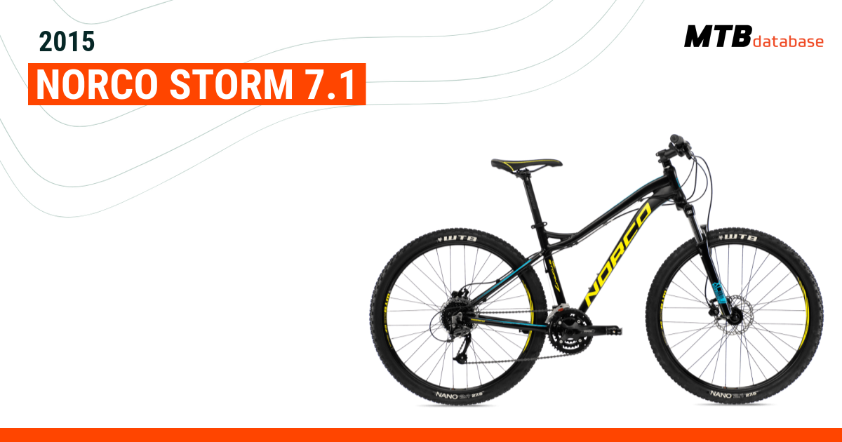 Norco storm best sale 7.1 2015