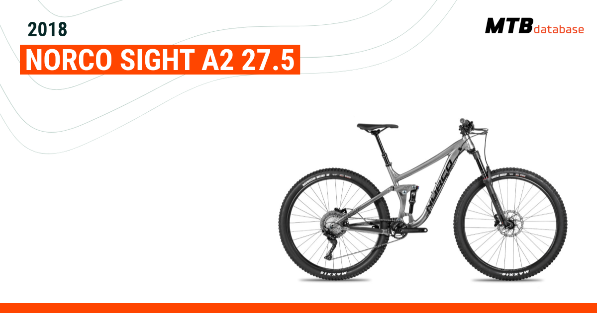 2018 Norco Sight A2 27.5 Specs Reviews Images Mountain Bike Database