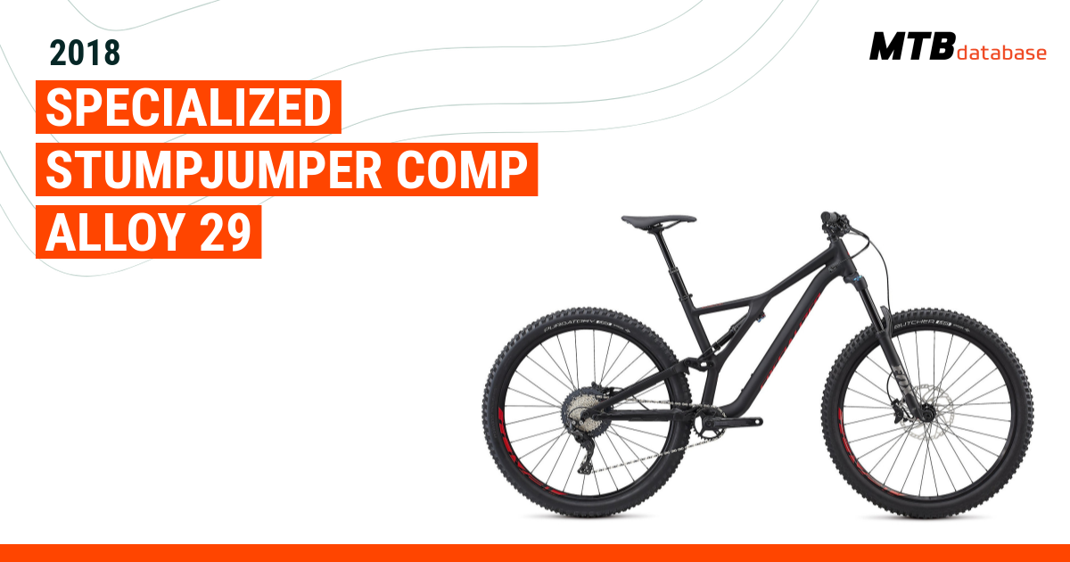 Stumpjumper cheap 2018 specs