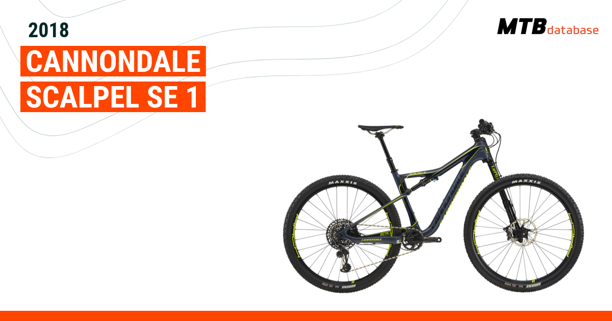 Cannondale scalpel se clearance 2018