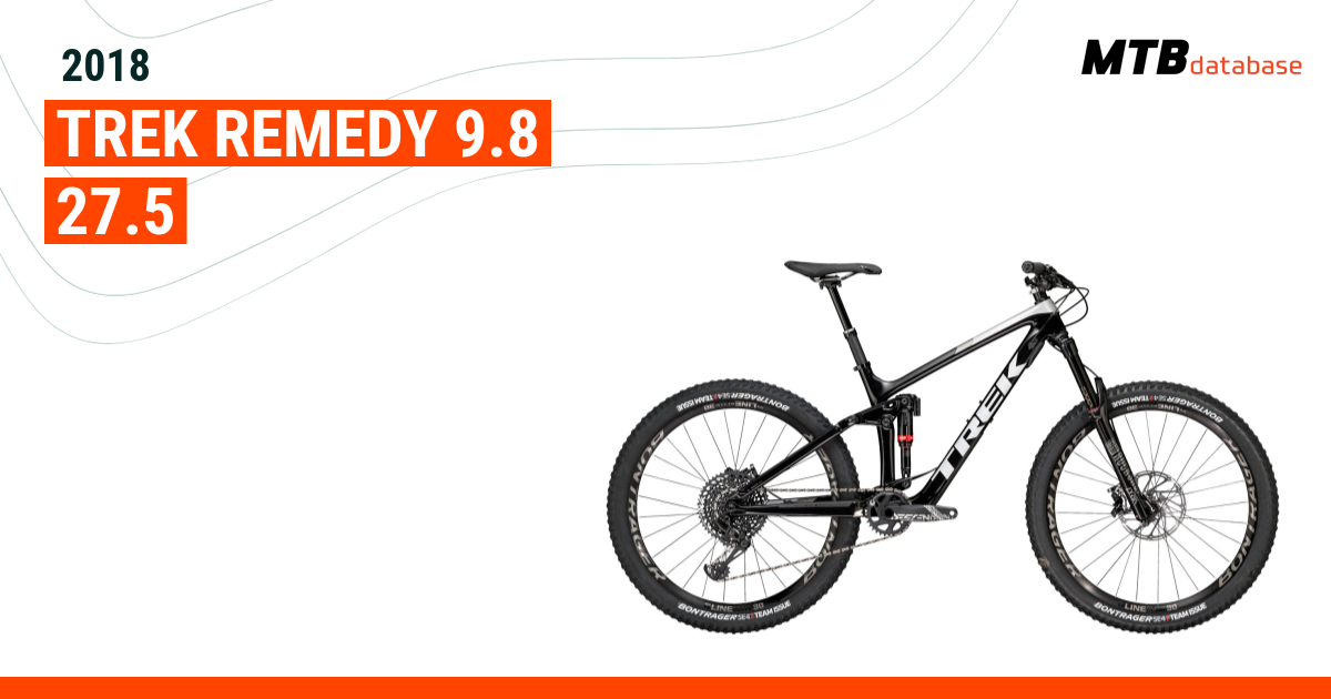 2018 Trek Remedy 9.8 27.5 Specs Reviews Images Mountain Bike